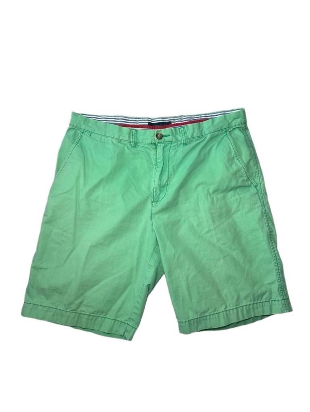 Tommy Hilfiger Men's Green Chino Shorts, Size 35